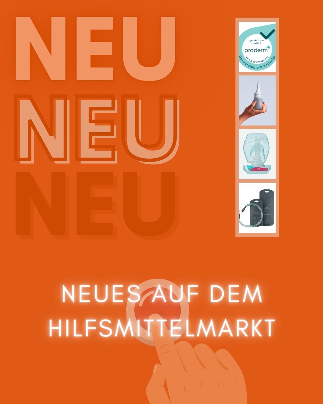 Neues auf dem Hilfsmittelmarkt