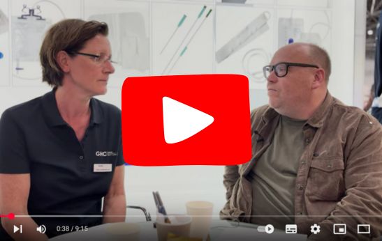Interview Inkontinenz Selbsthilfe e.V. mit GHC auf der Rehacare 2024