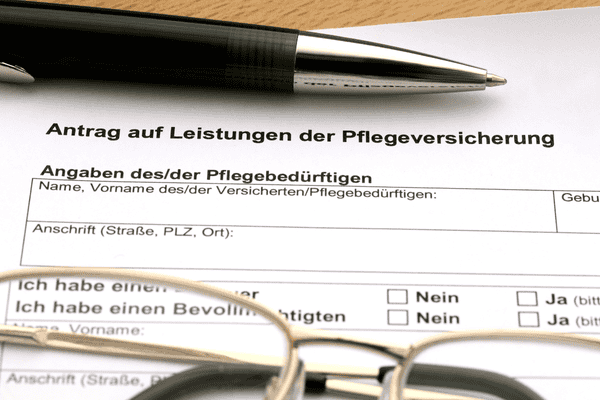 Pflegeantrag und Pflegegrad