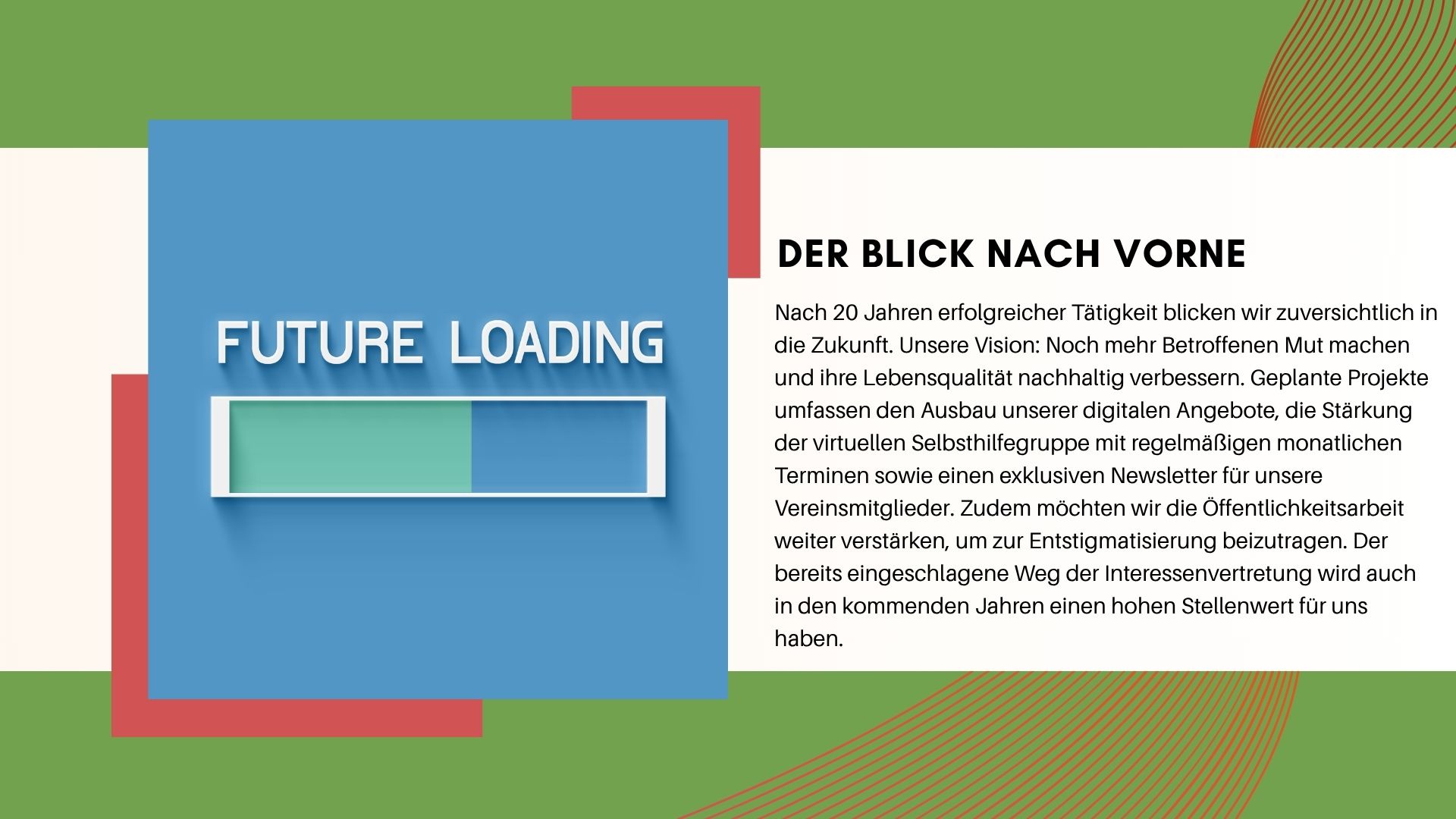 Der Blick nach vorne - Zukunft der Inkontinenz Selbsthilfe e.V.