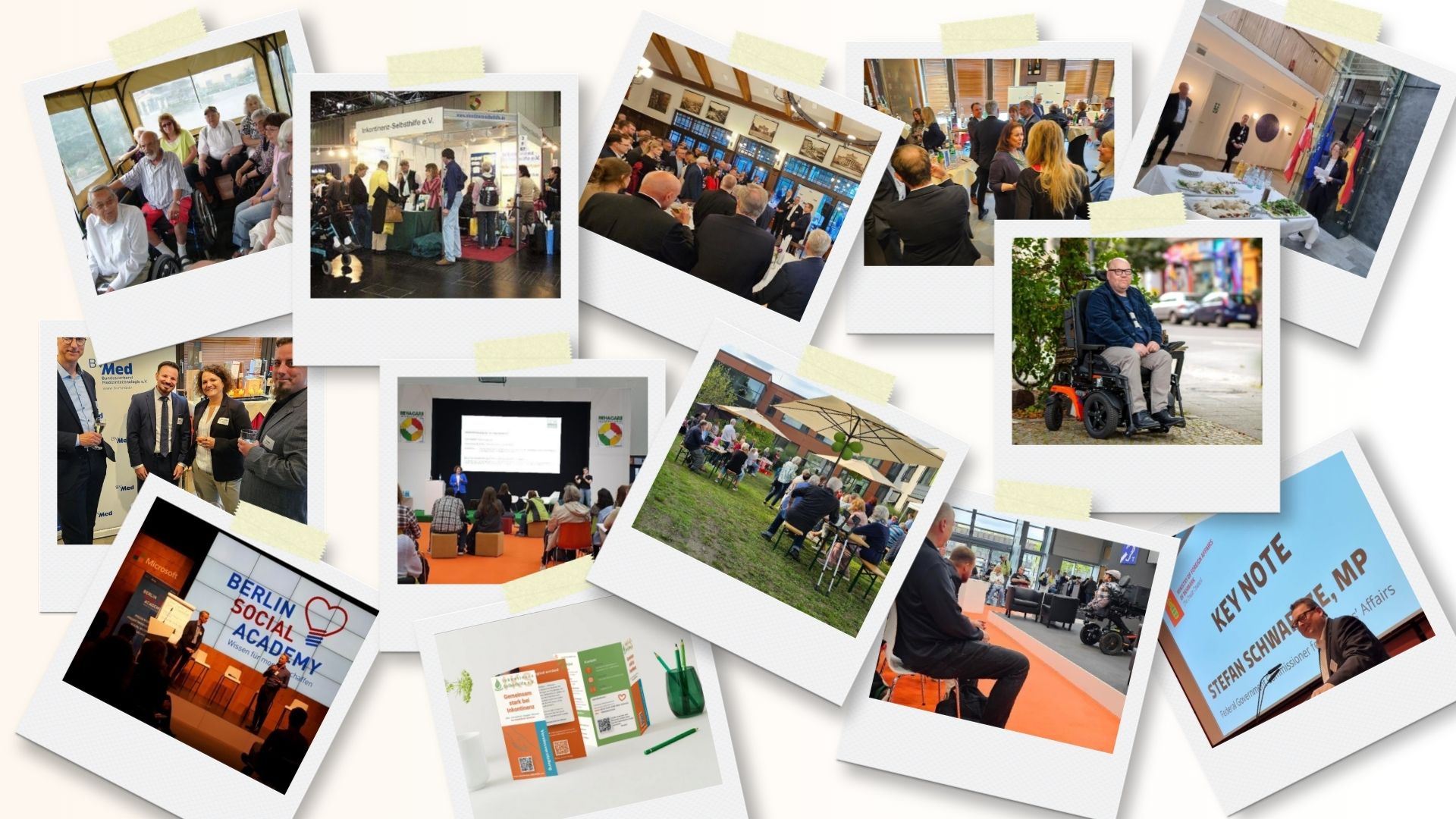 Die Inkontinenz Selbsthilfe e.V in Bildern