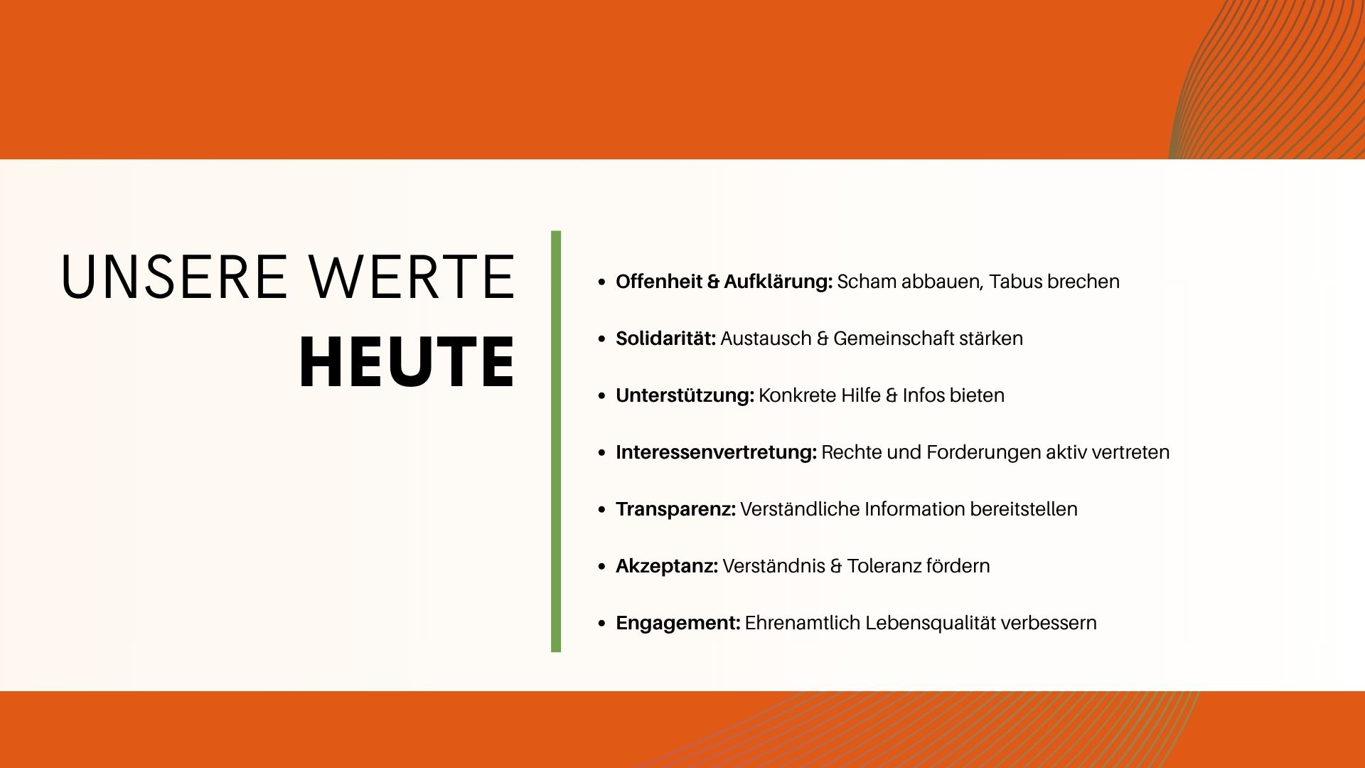 Unsere Werte