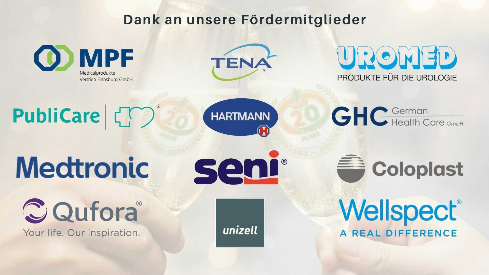 Dank an die Fördermitglieder
