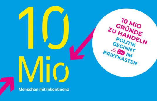Kampagne 10 Millionen Inkontinenz Betroffene