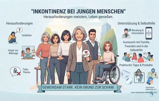 Inkontinenz bei jungen Menschen
