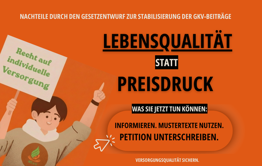 Petition für faire Hilfsmittelversorgung