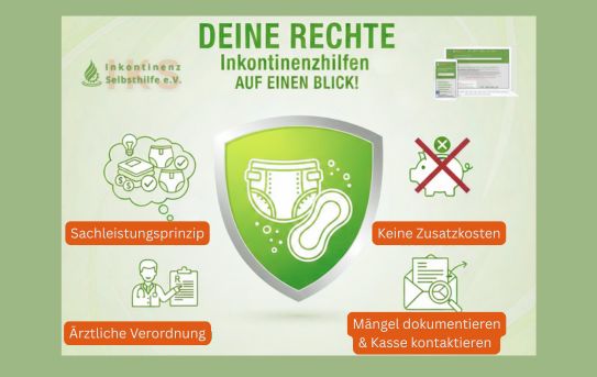 Rechte Inkontinenzhilfsmittel