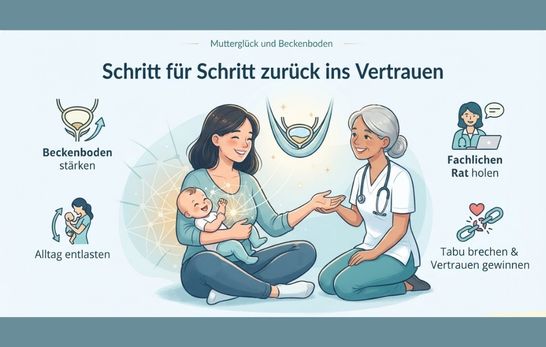 Mutterglück und Beckenboden