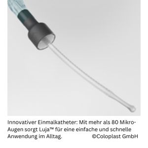 Coloplast setzt mit "Luja" neue Standards für Einmalkatheter 